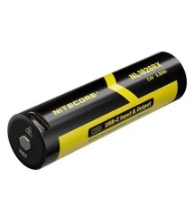 Nitecore - NL1826RX con plug USB-C - Batteria Ricaricabile  Li-Ion  3.6V 2600mAh